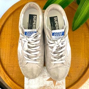 Authentic Golden Goose Sneakers in Grey purchased from Barneys New York